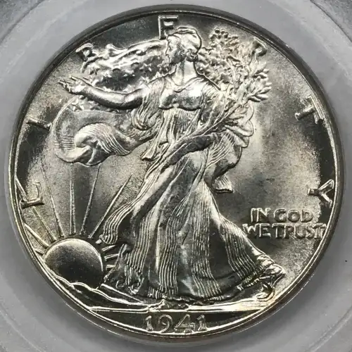 1941 D Walking Liberty Half Dollar PCGS MS-66 (2)