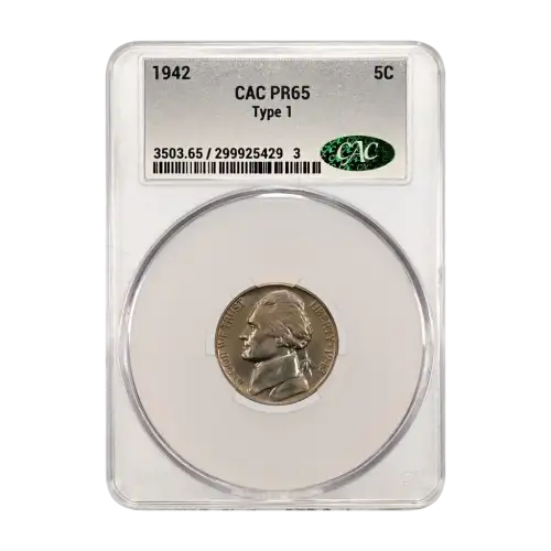 1942 Type 1 5c (Proof) (2)