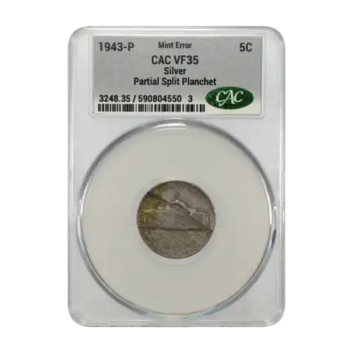 1943-P Silver 5c