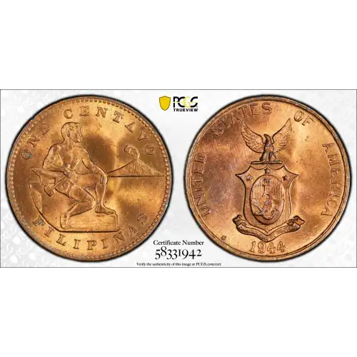 1944-S 1C KM-179, RB