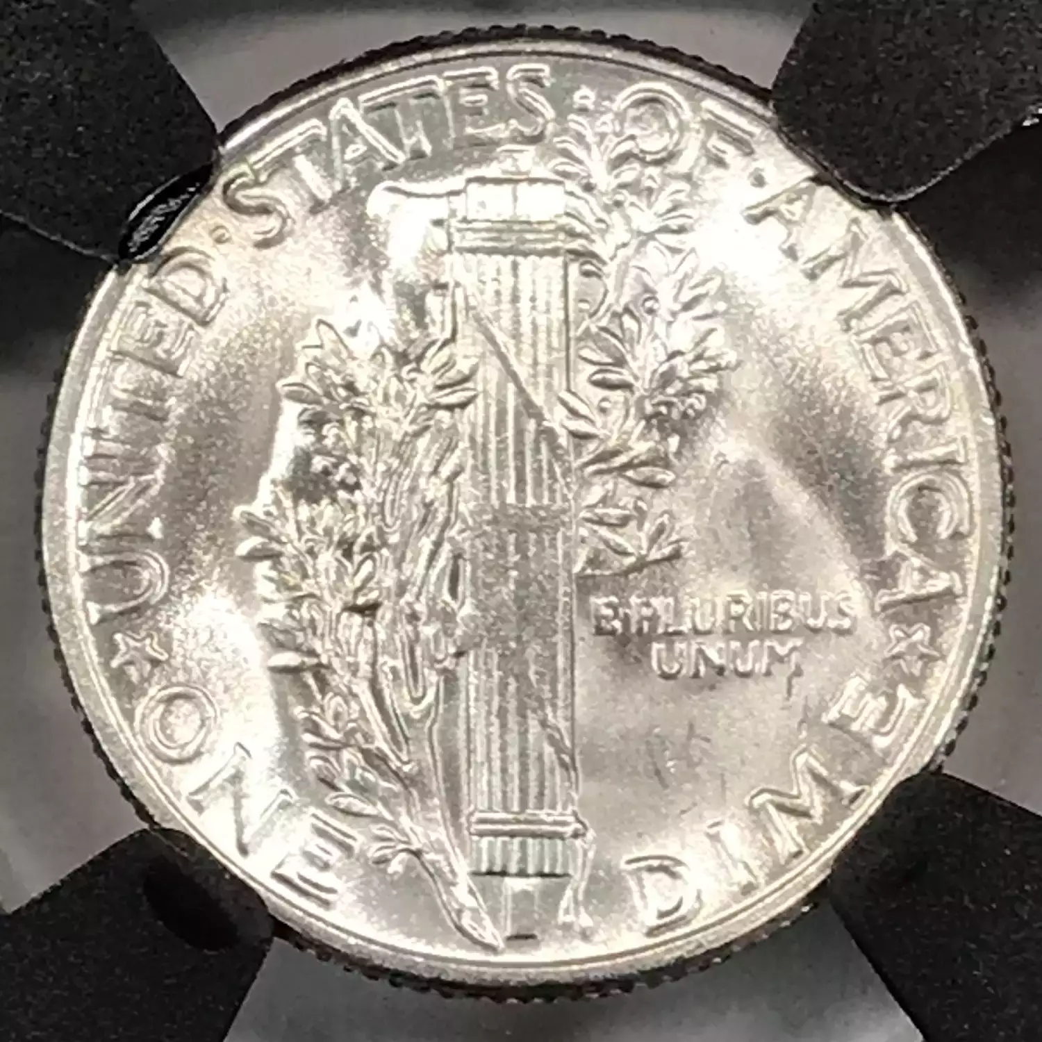 1945 Mercury Dime NGC MS-65 Original Bag Fragment Series - Old