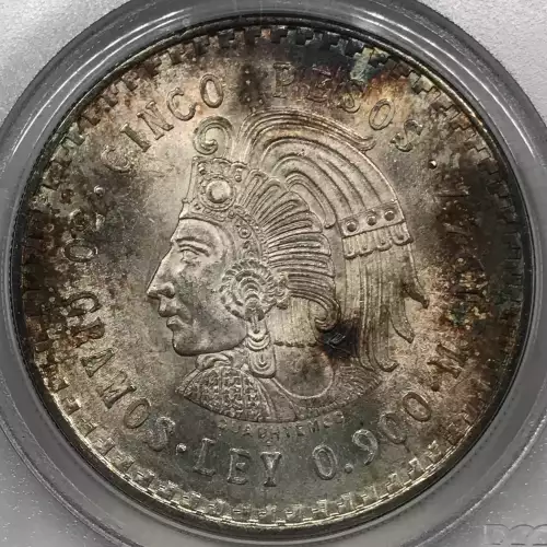 1947-Mo 5 Peso Cuauhtemoc (4)