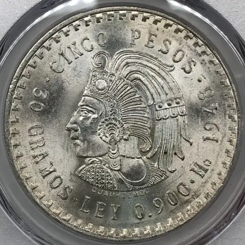 1948-Mo 5 Peso Cuauhtemoc (4)