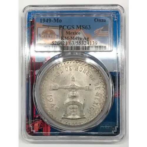 1949-Mo Onza KM-M49a Ag
