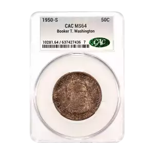 1950-S Booker T. Washington 50c