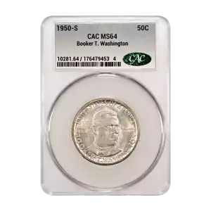 1950-S Booker T. Washington 50c