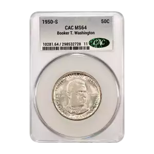 1950-S Booker T. Washington 50c