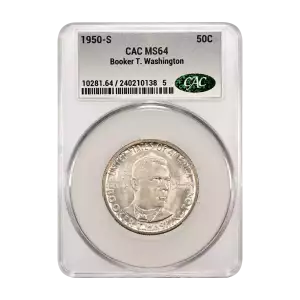 1950-S Booker T. Washington 50c