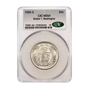 1950-S Booker T. Washington 50c