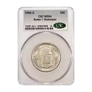 1950-S Booker T. Washington 50c