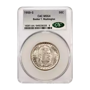 1950-S Booker T. Washington 50c