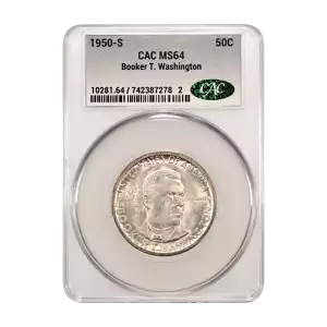 1950-S Booker T. Washington 50c