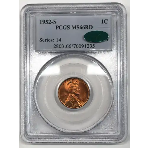 1952-S 1C, RD