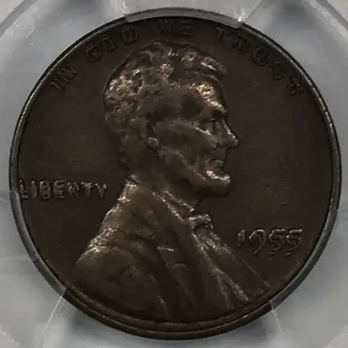 1955 1C Doubled Die Obverse, BN (5)