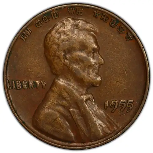 1955 1C Doubled Die Obverse, BN (2)