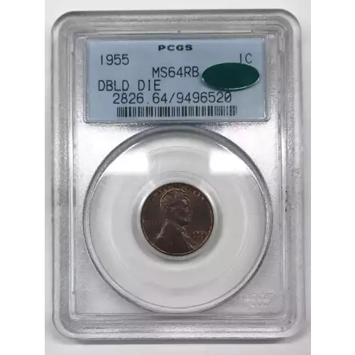 1955 1C Doubled Die Obverse, RB (5)