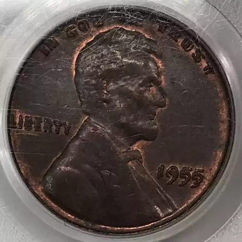 1955 1C Doubled Die Obverse, RB