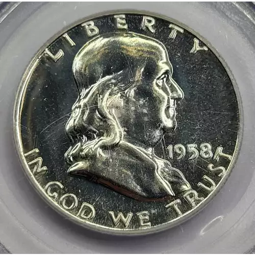 1958 P Franklin Half Dollar PCGS PR-66 (3)