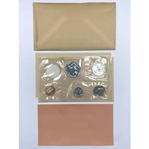 1961 US Mint Silver Proof Set w OGP Envelope & Paper (2)