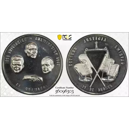 1963 Medal Grove-824a Ag Recovery of Chamizal