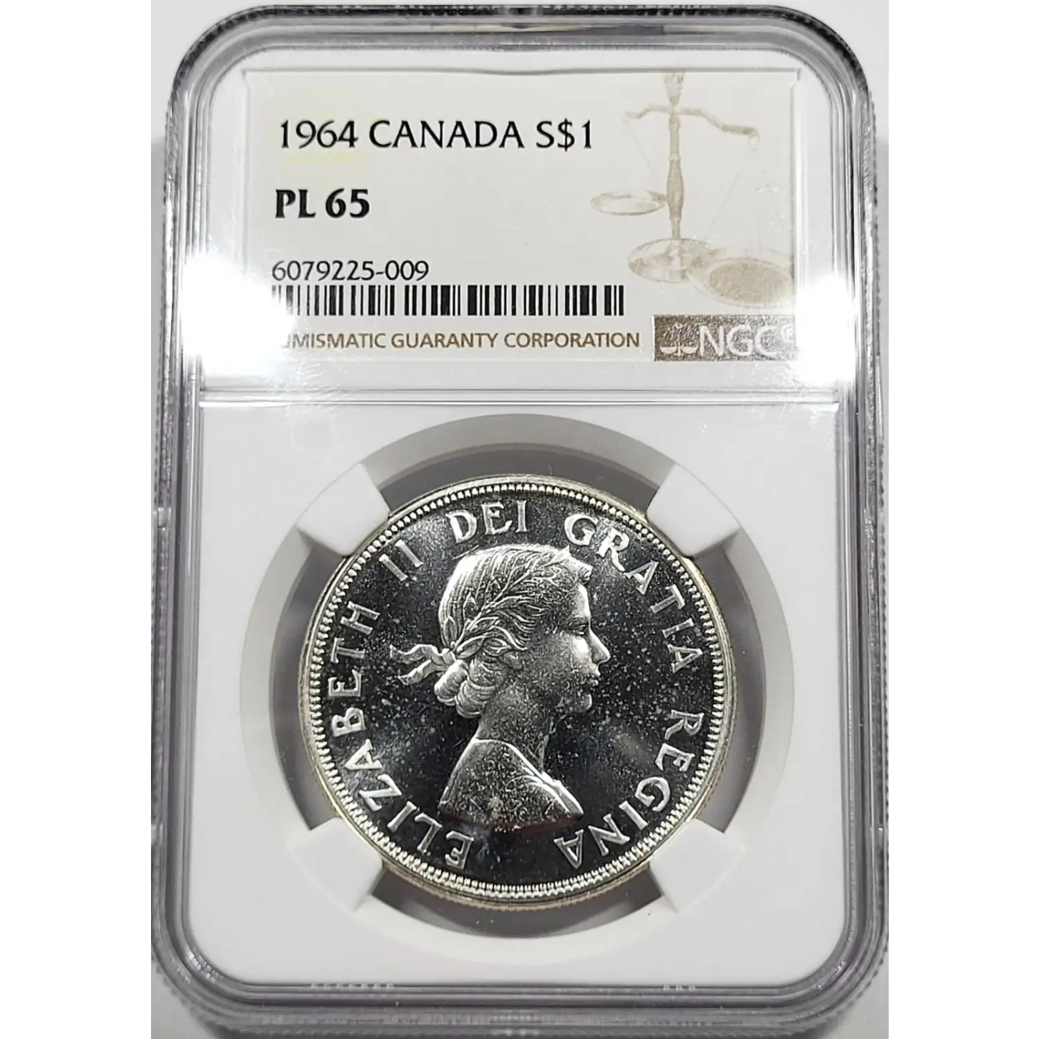 1964 CANADA Silver DOLLAR NGC PL-65 - Old Pueblo Coin
