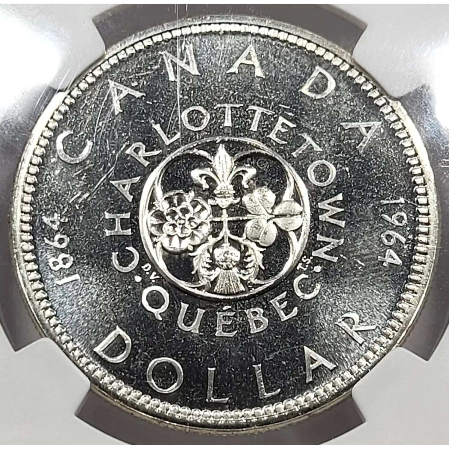 1964 CANADA Silver DOLLAR NGC PL-65 - Old Pueblo Coin