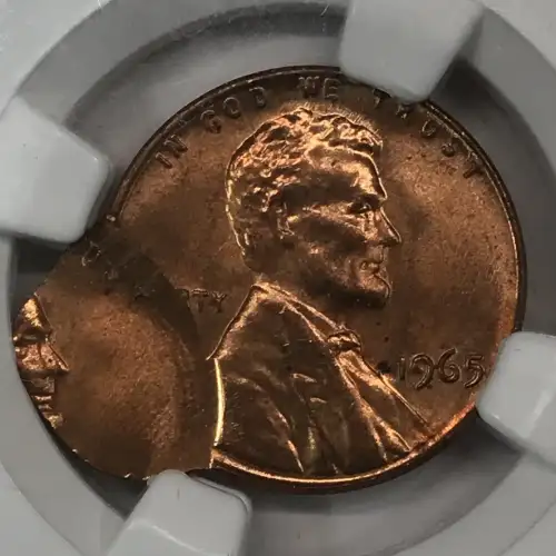 1965 DOUBLE STRUCK 2ND STRIKE 75% OFF CENTER RD (3)