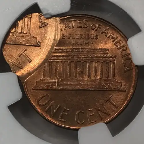 1965 DOUBLE STRUCK 2ND STRIKE 75% OFF CENTER RD