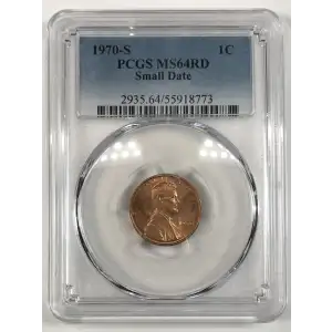1970-S 1C Small Date, RD (2)