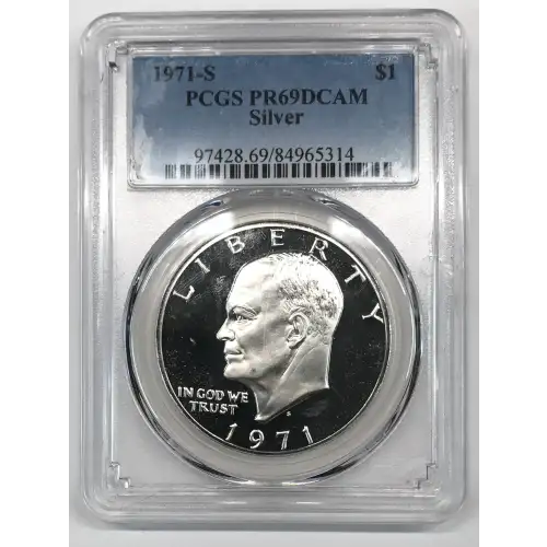 1971-S $1 Silver, DCAM (3)