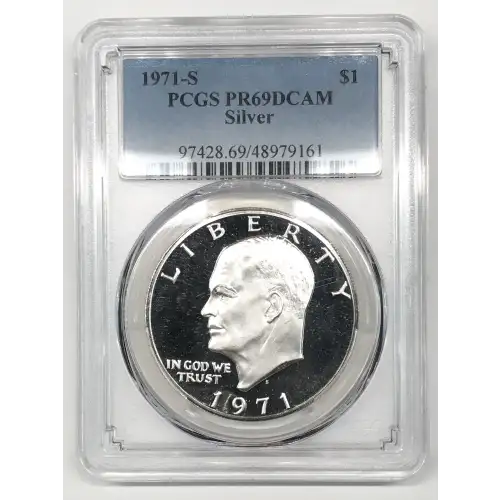 1971-S $1 Silver, DCAM