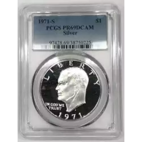 1971-S $1 Silver, DCAM