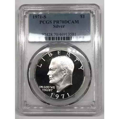 1971-S $1 Silver, DCAM