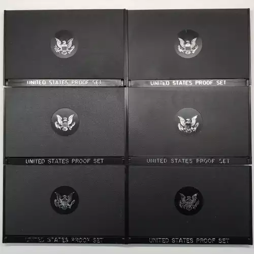 1973-1978 Proof Sets w US Mint Box - Complete Clad Proof Ike Eisenhower Dollars