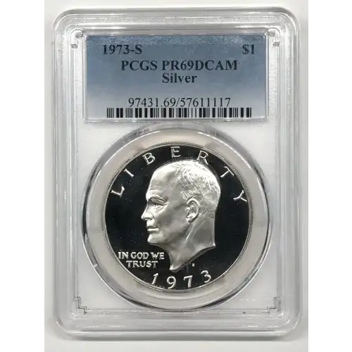 1973-S $1 Silver, DCAM (2)
