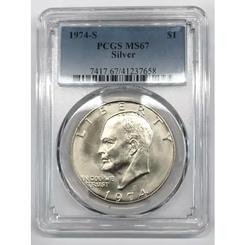 1974-S $1 Silver