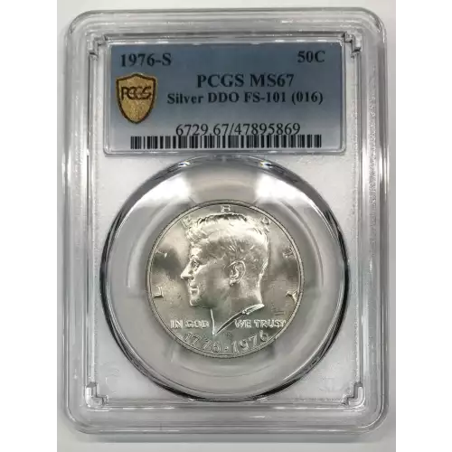 1976-S 50C Silver, DDO FS-101 (2)