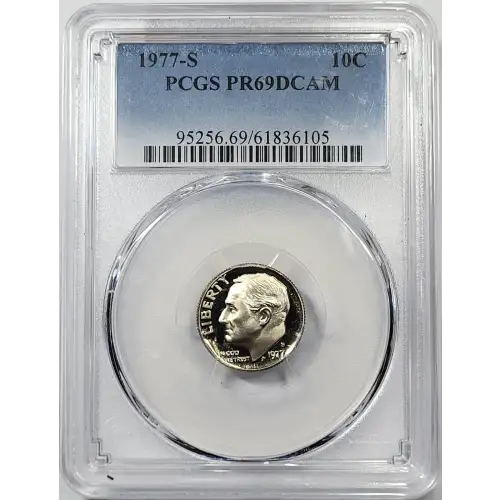 1977-S 10C, DCAM