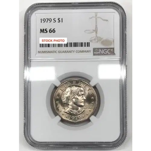 1979-S Susan B. Anthony (SBA) Dollar NGC MS66