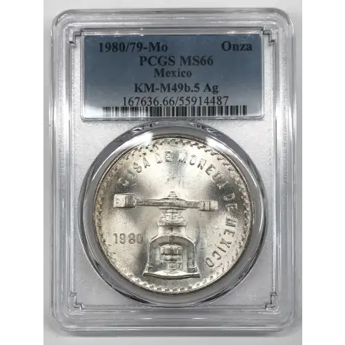 1980/79-Mo Onza KM-M49b.5 Ag (2)