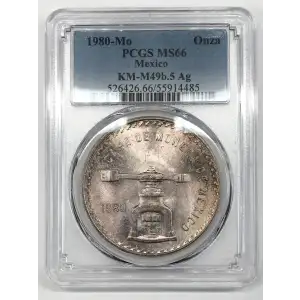 1980-Mo Onza KM-M49b.5  Ag