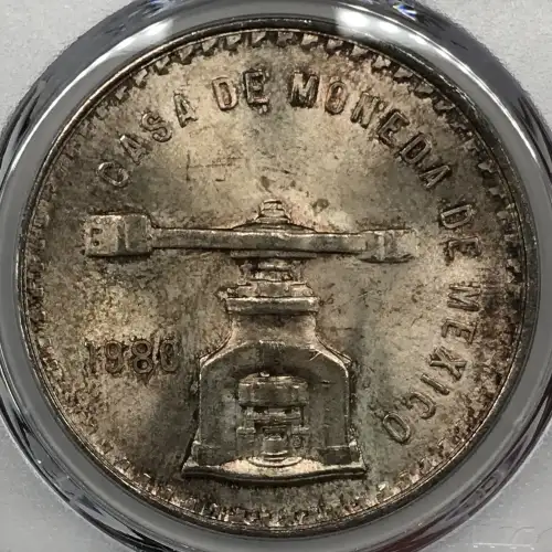 1980-Mo Onza KM-M49b.5  Ag (3)