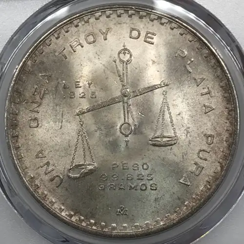 1980-Mo Onza KM-M49b.5  Ag