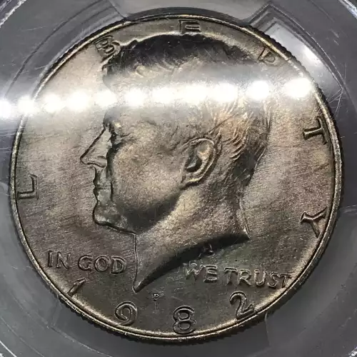 1982 P Kennedy Half Dollar PCGS MS-65 FS-901 No 