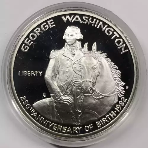 1982-S Silver George Washington 250th Anniversary Proof Half Dollar - Coin Only