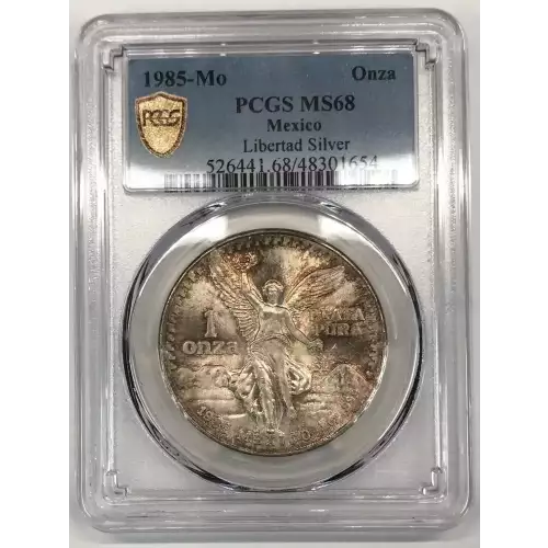 1985-Mo Onza Libertad Silver