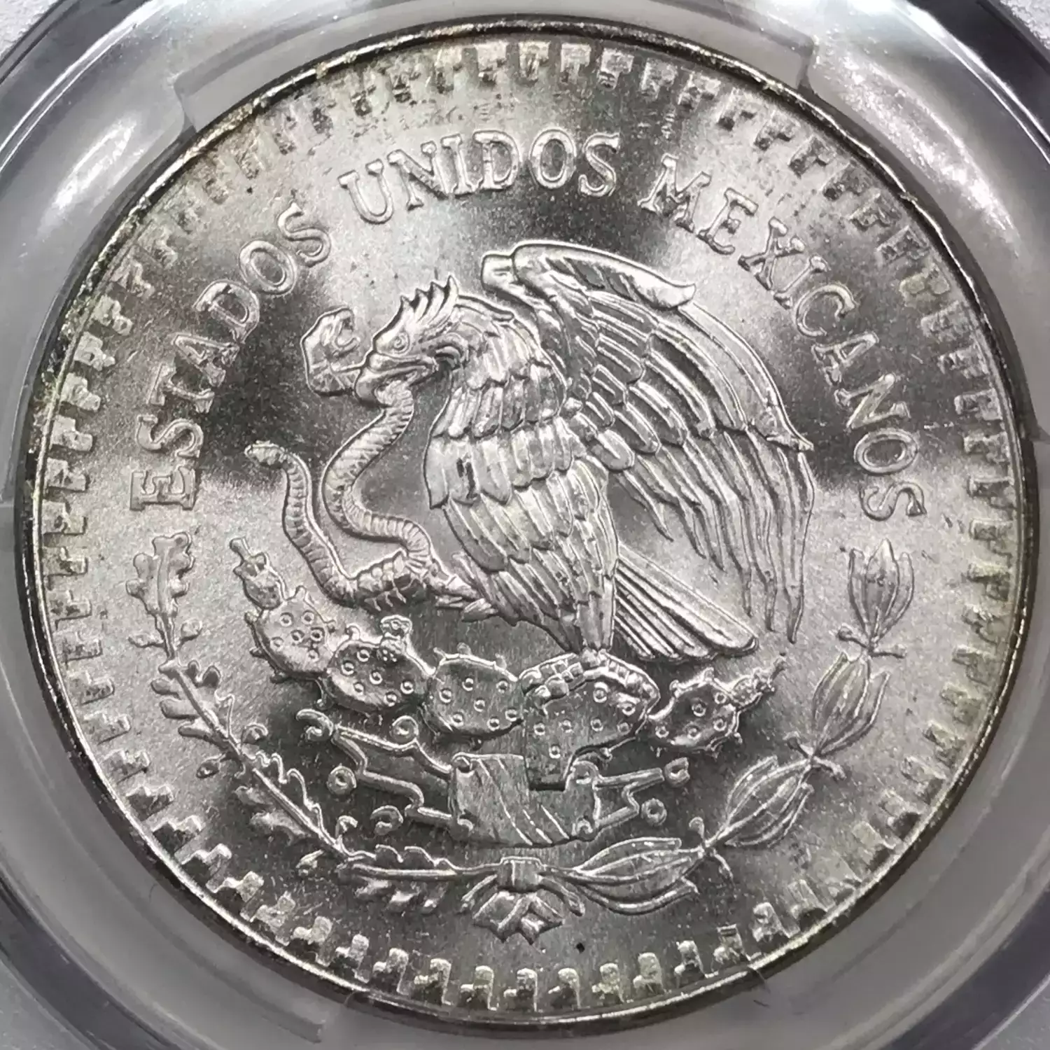 1985-Mo MEXICO Silver ONZA (Troy Ounce of Silver) PCGS MS-67 Libertad ...