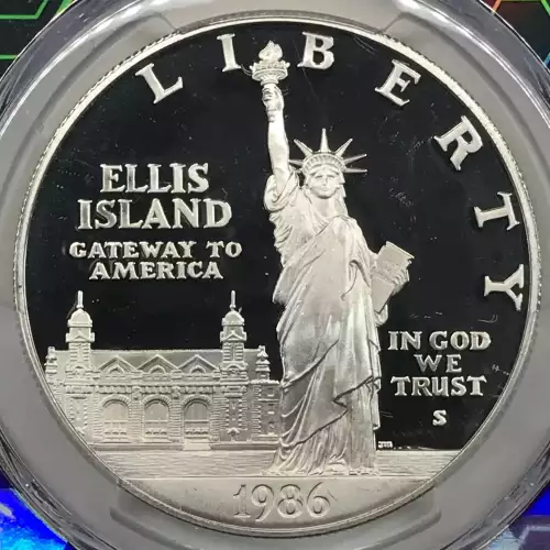 1986-S $1 Statue Of Liberty, DCAM (2)