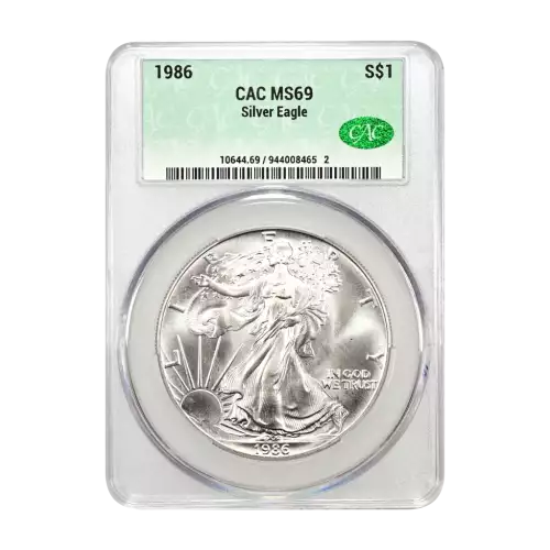 1986 Silver Eagle S$1 (2)
