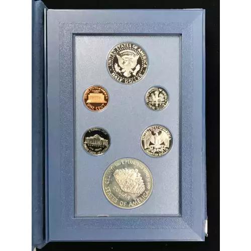 1987 Prestige Proof Set w US Mint OGP Box & COA